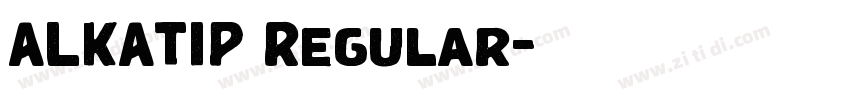 ALKATIP Regular字体转换 ALKATIP Regular字体转换